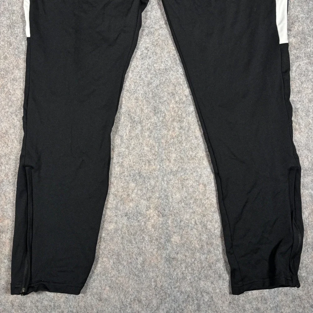 Nike Academy Dri-FIT Mens XXL Soccer Football Training Pants  Black White Stripe